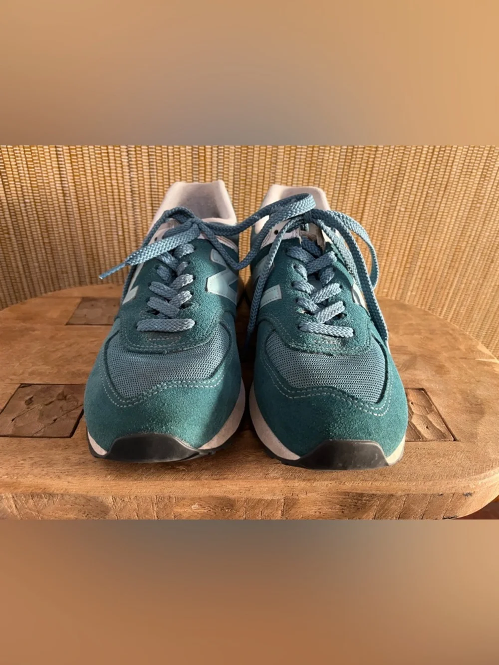 New Balance 574 Deep Sea Sneakers